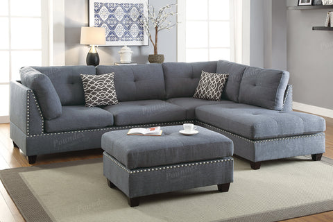 3-Pcs Sectional Sofa