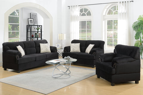 3-Pcs Sofa Set